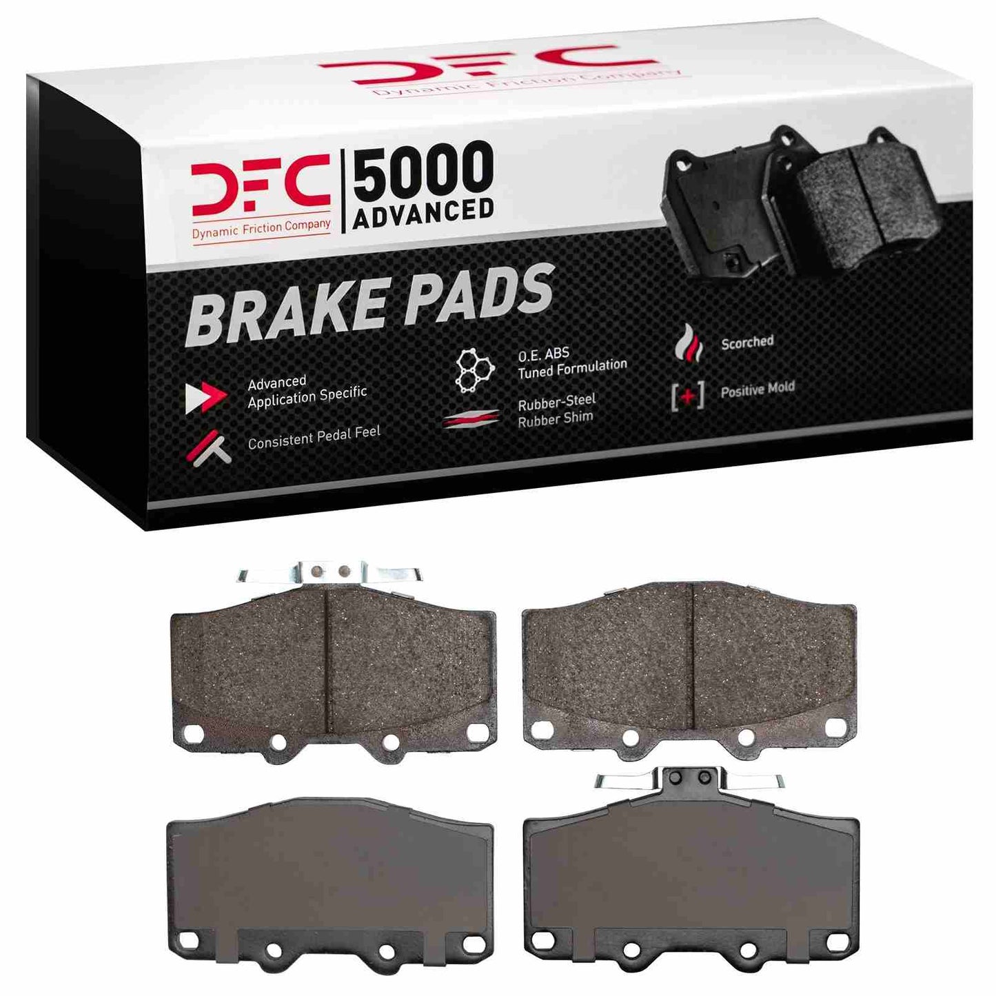 Dynamic Friction Company Disc Brake Pad Set 1551-0410-00