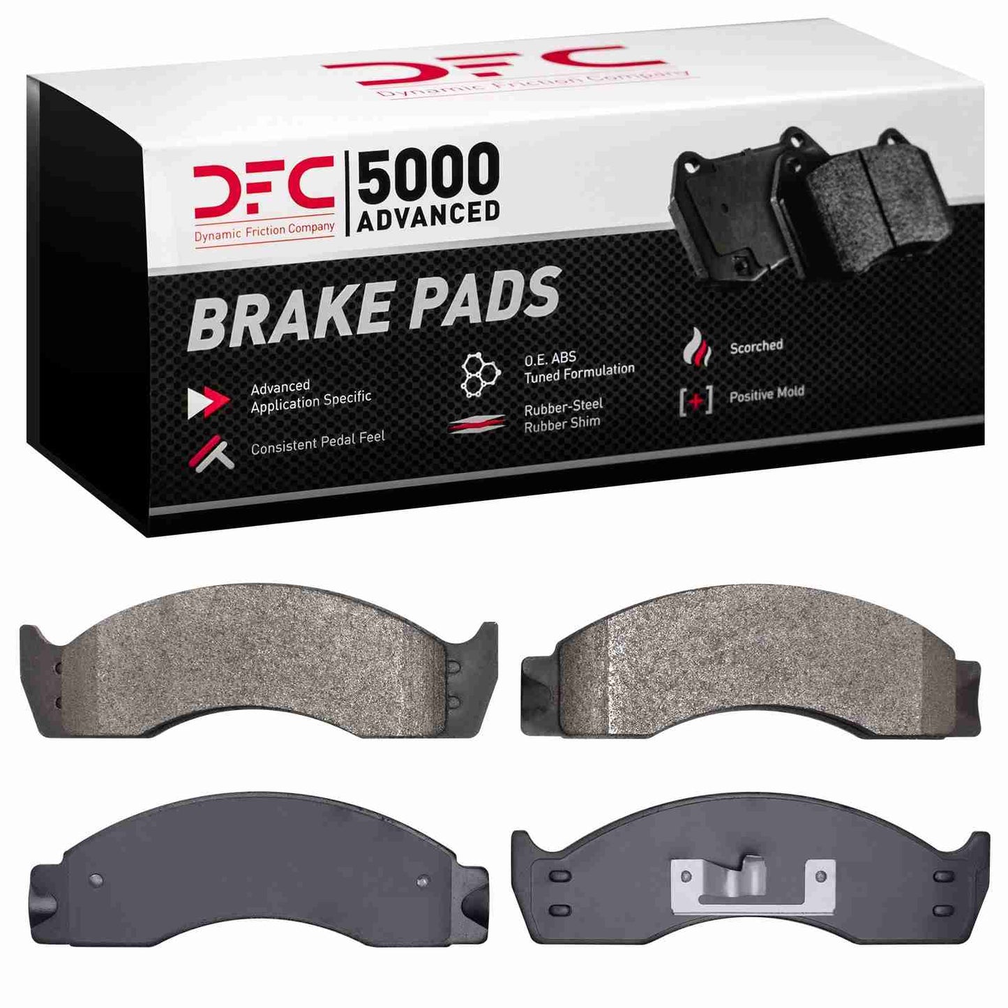 Dynamic Friction Company Disc Brake Pad Set 1551-0411-00