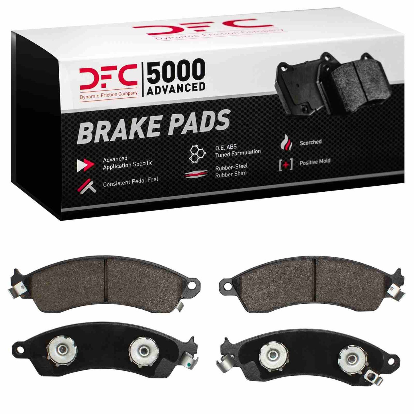 Dynamic Friction Company Disc Brake Pad Set 1551-0412-00