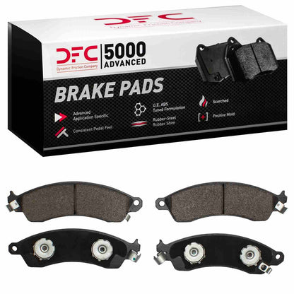 Dynamic Friction Company Disc Brake Pad Set 1551-0412-00