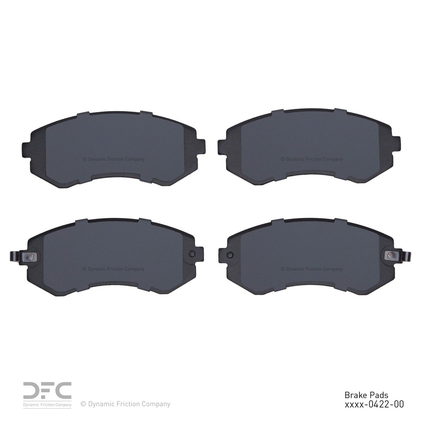 Dynamic Friction Company Disc Brake Pad Set 1551-0422-00