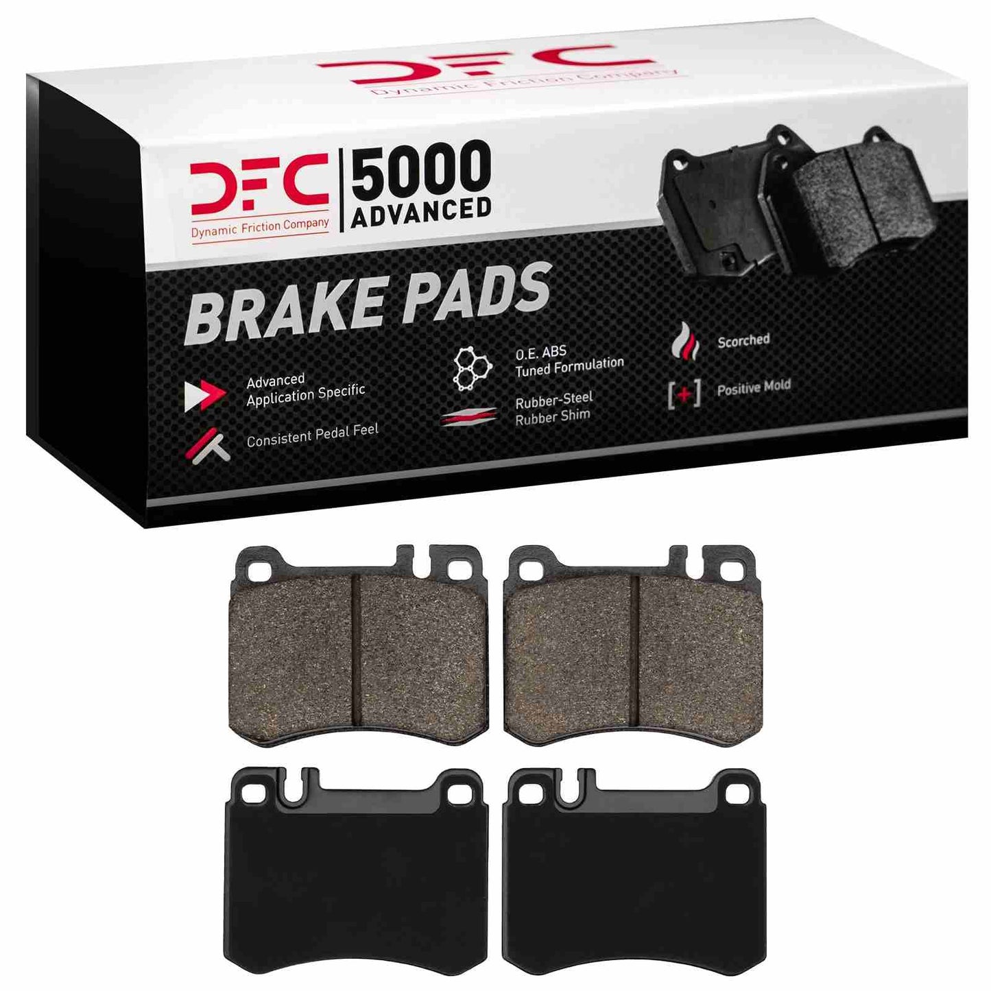 Dynamic Friction Company Disc Brake Pad Set 1551-0424-00