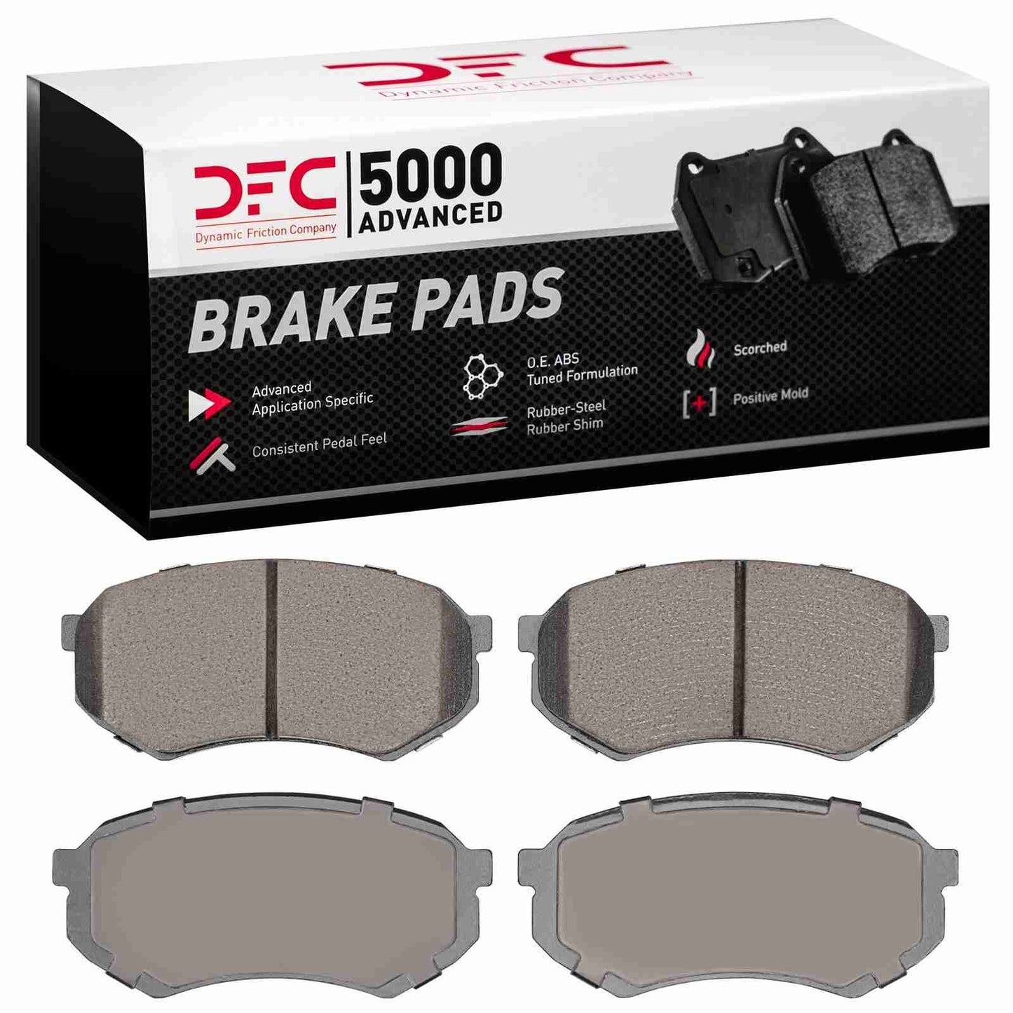 Dynamic Friction Company Disc Brake Pad Set 1551-0433-00