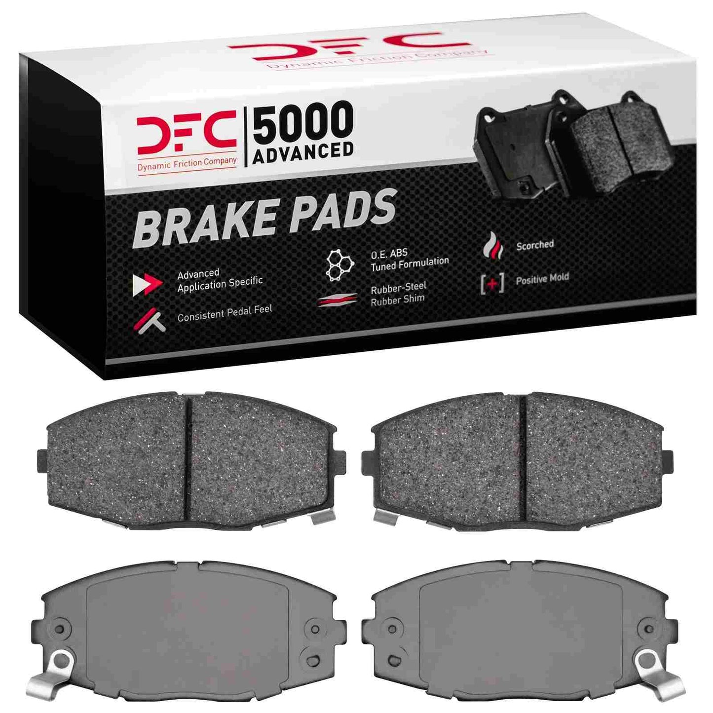 Dynamic Friction Company Disc Brake Pad Set 1551-0435-00