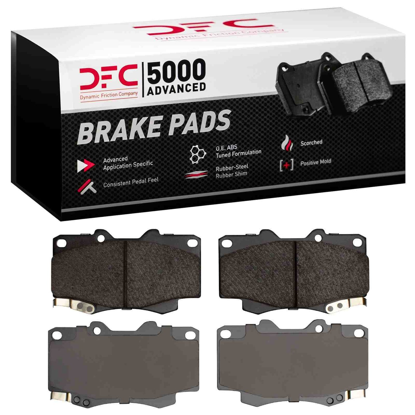 Dynamic Friction Company Disc Brake Pad Set 1551-0436-00