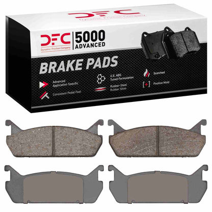Dynamic Friction Company Disc Brake Pad Set 1551-0458-00