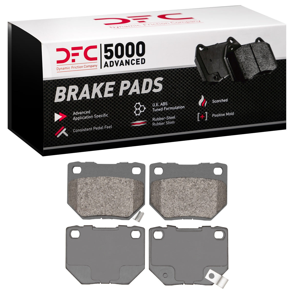 Dynamic Friction Company Disc Brake Pad Set 1551-0461-00