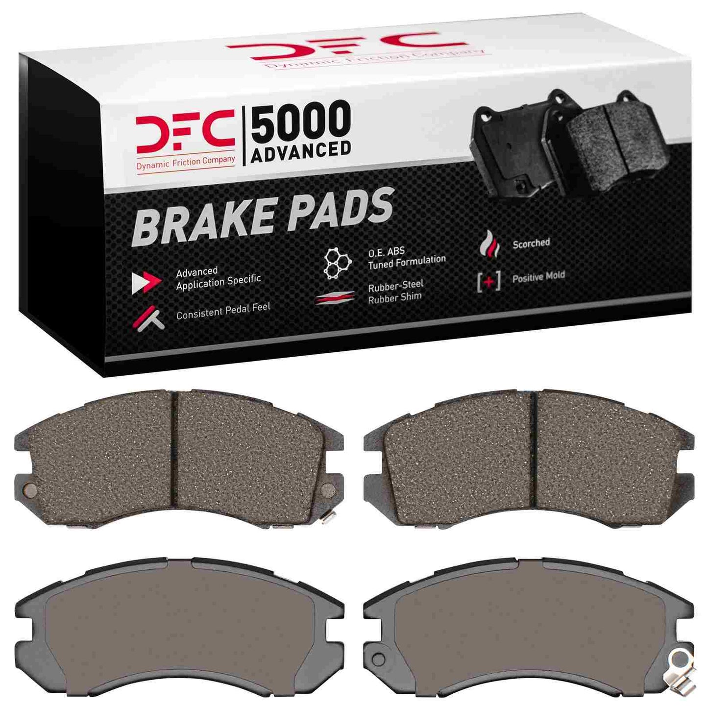Dynamic Friction Company Disc Brake Pad Set 1551-0470-00