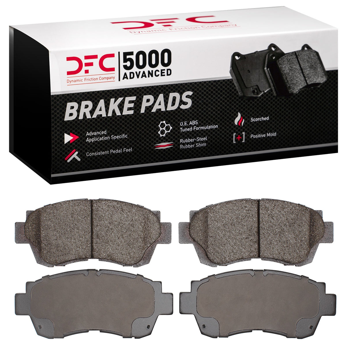 Dynamic Friction Company Disc Brake Pad Set 1551-0476-00