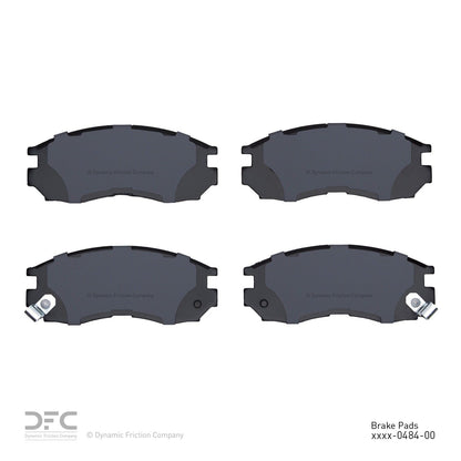 Dynamic Friction Company Disc Brake Pad Set 1551-0484-00