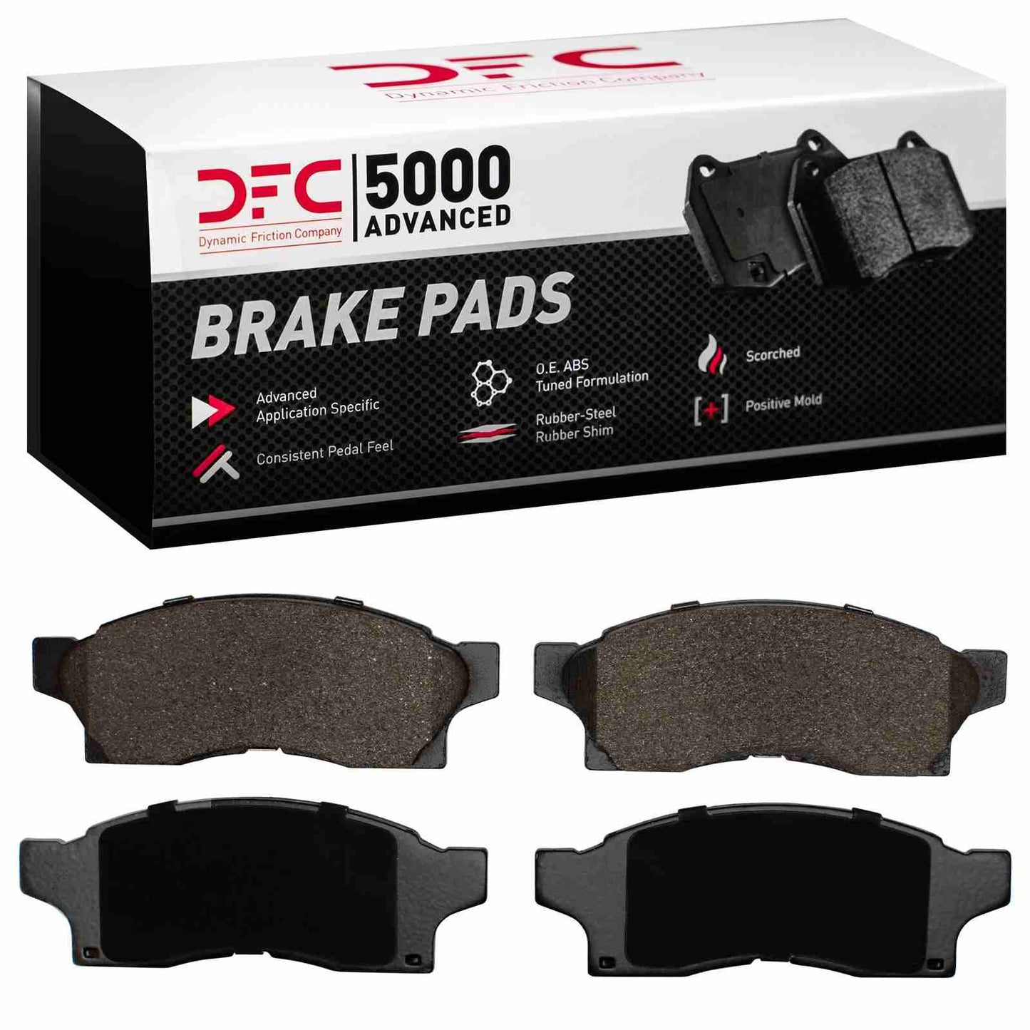 Dynamic Friction Company Disc Brake Pad Set 1551-0489-00