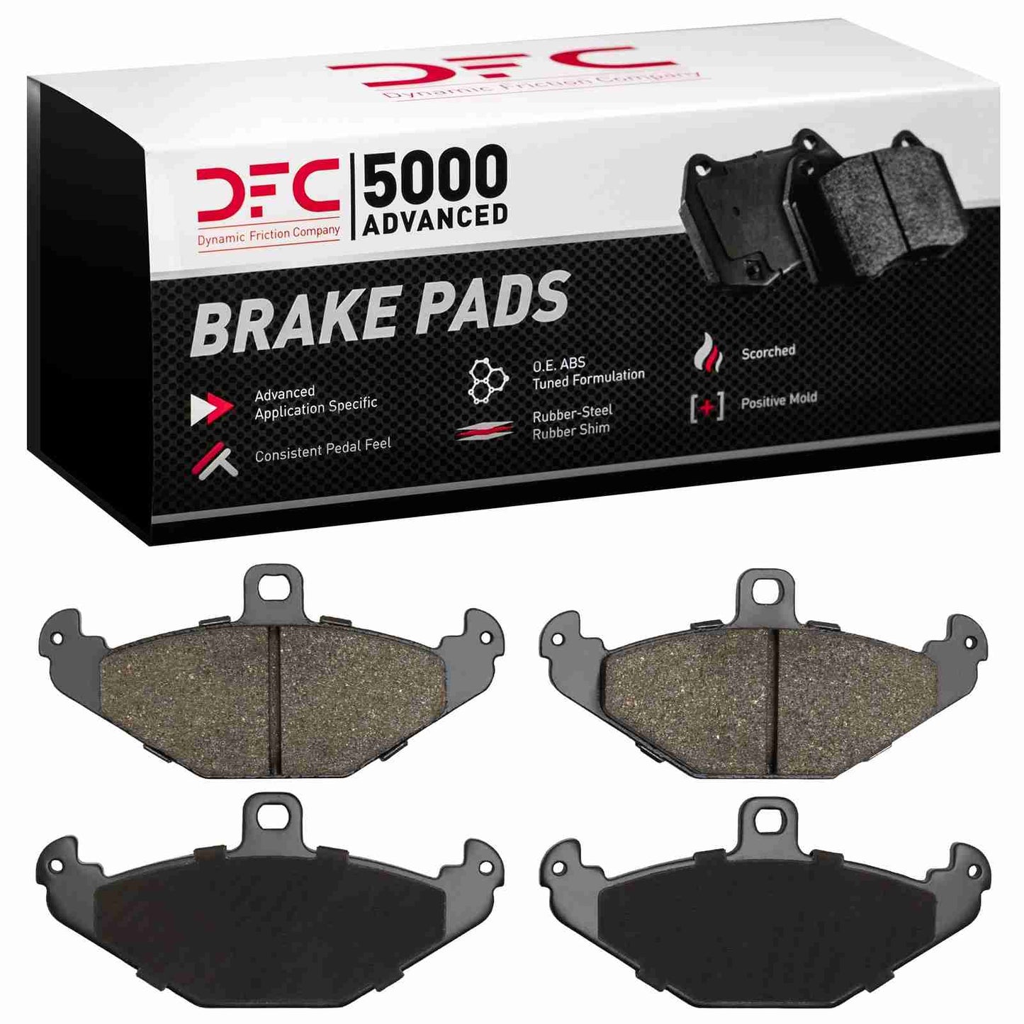 Dynamic Friction Company Disc Brake Pad Set 1551-0491-00