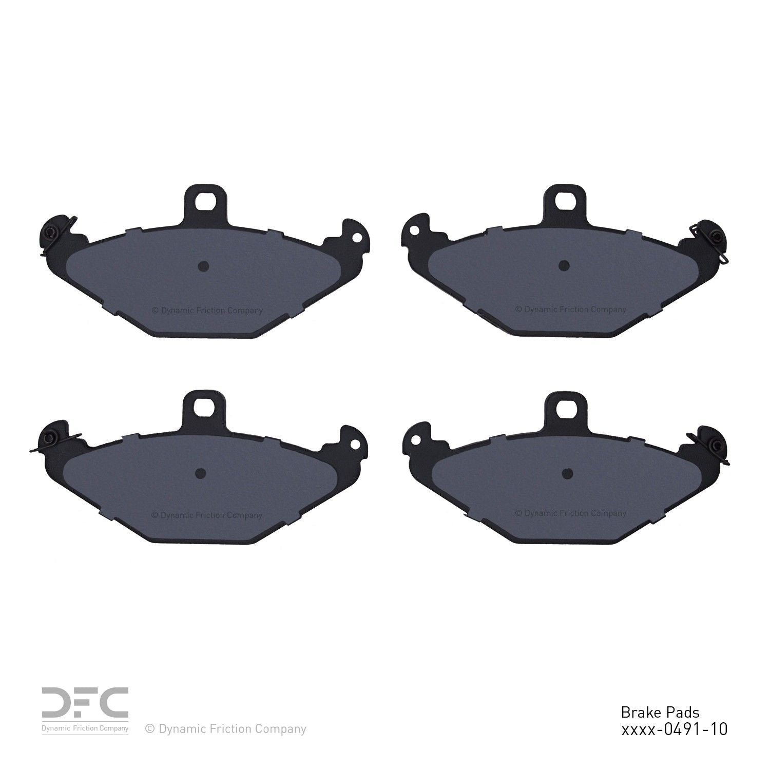 Dynamic Friction Company Disc Brake Pad Set 1551-0491-10