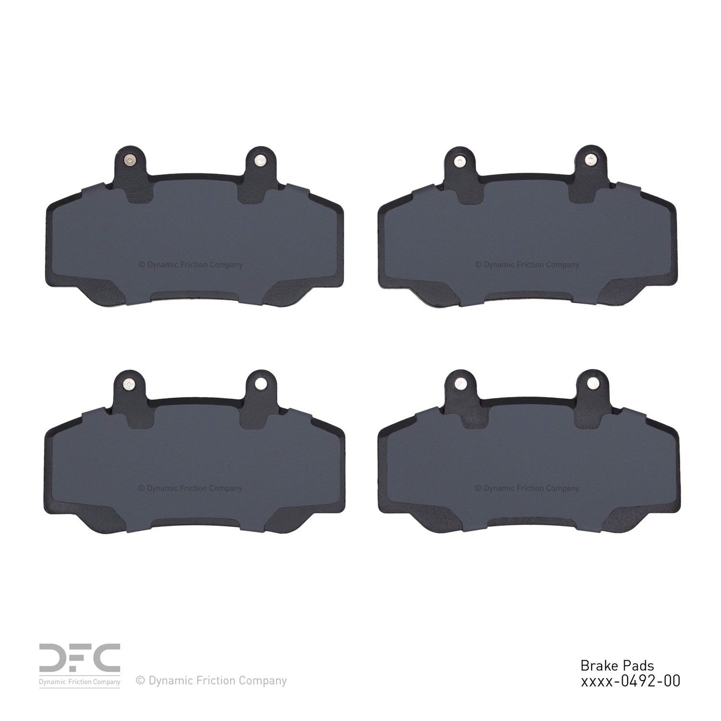 Dynamic Friction Company Disc Brake Pad Set 1551-0492-00