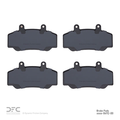 Dynamic Friction Company Disc Brake Pad Set 1551-0492-00