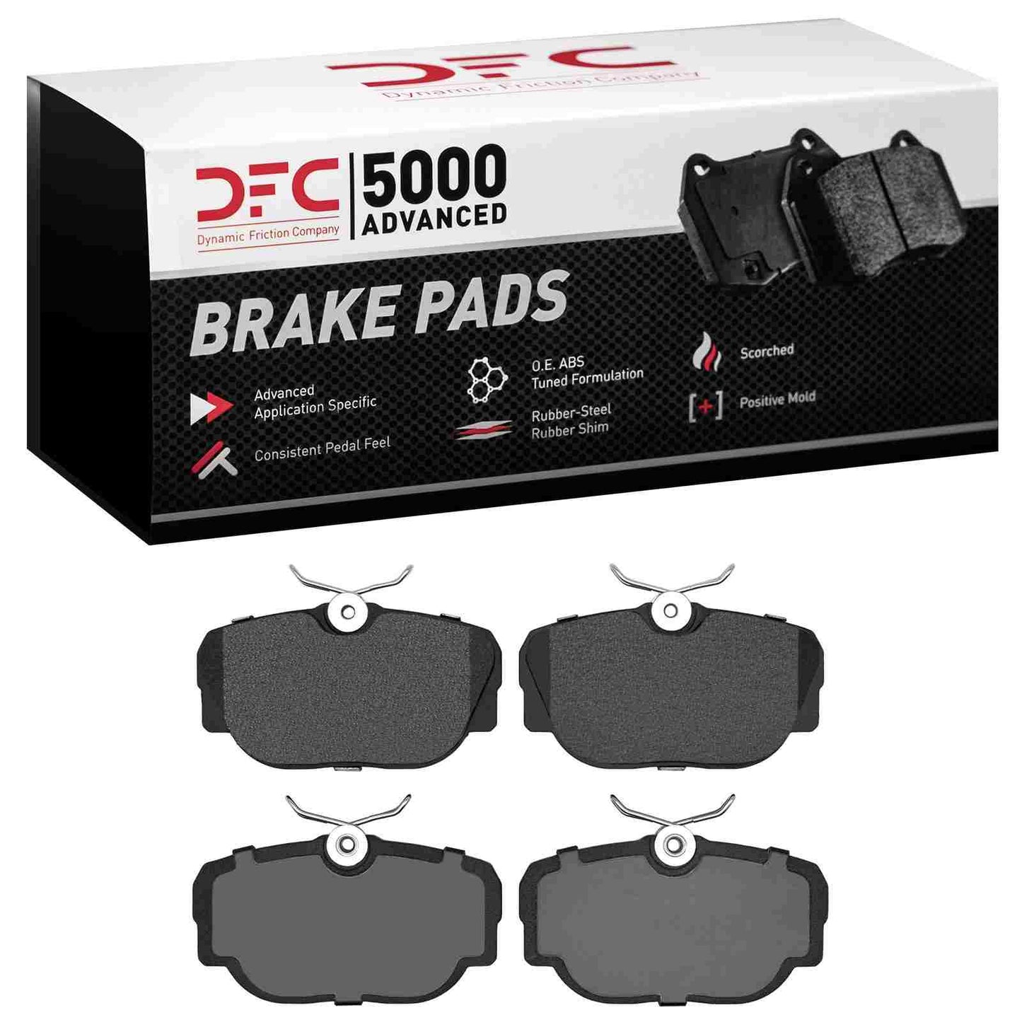 Dynamic Friction Company Disc Brake Pad Set 1551-0493-00