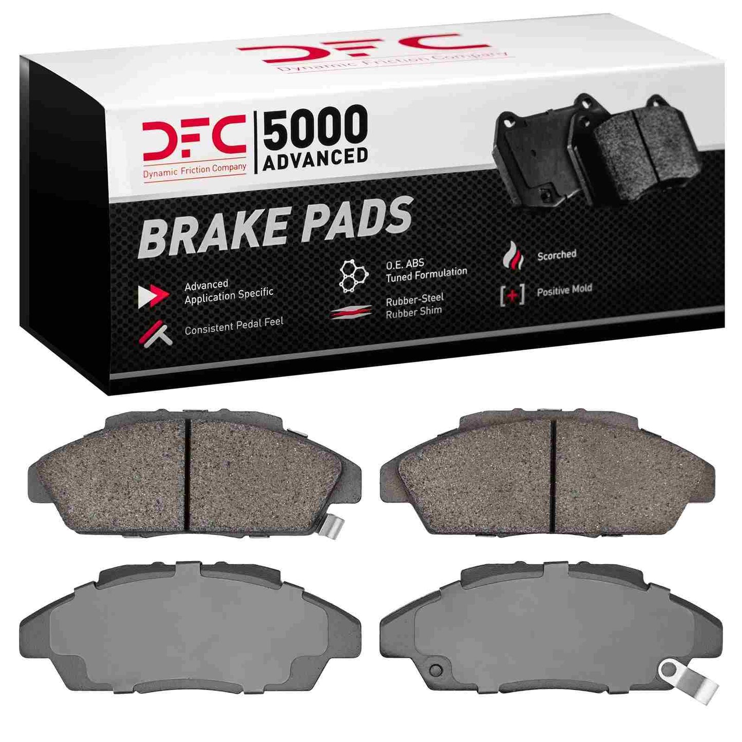 Dynamic Friction Company Disc Brake Pad Set 1551-0496-00