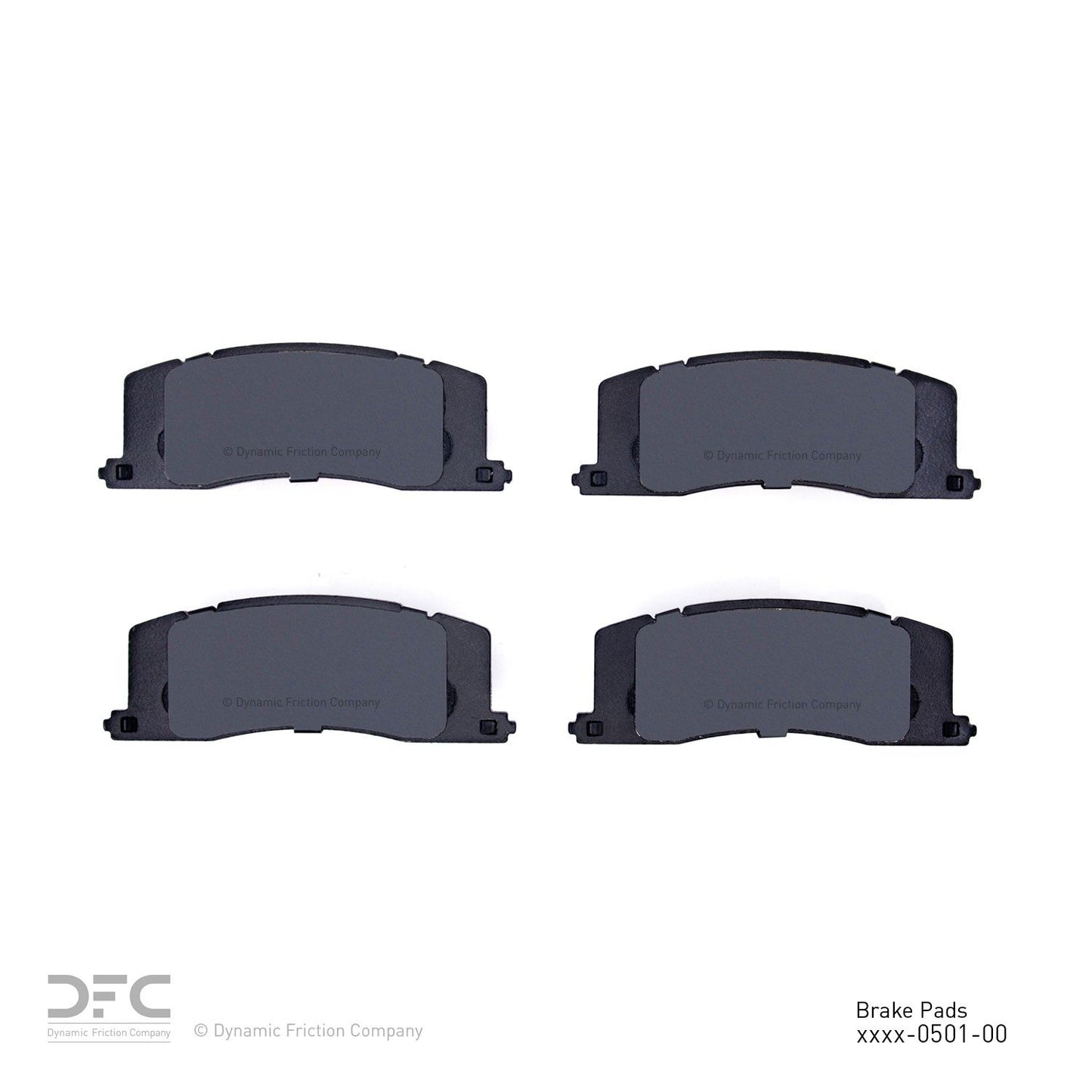 Dynamic Friction Company Disc Brake Pad Set 1551-0501-00
