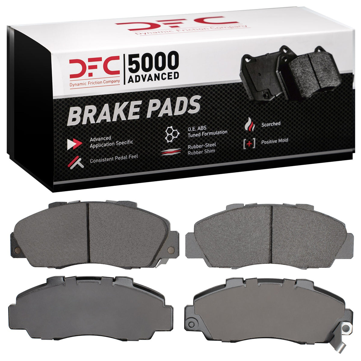 Dynamic Friction Company Disc Brake Pad Set 1551-0503-00