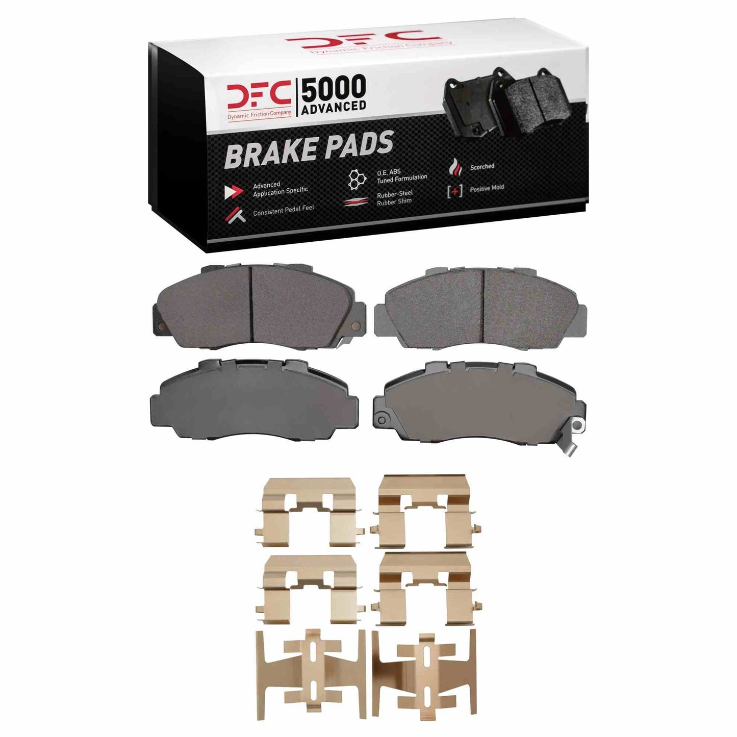 Dynamic Friction Company Disc Brake Pad Set 1551-0503-01