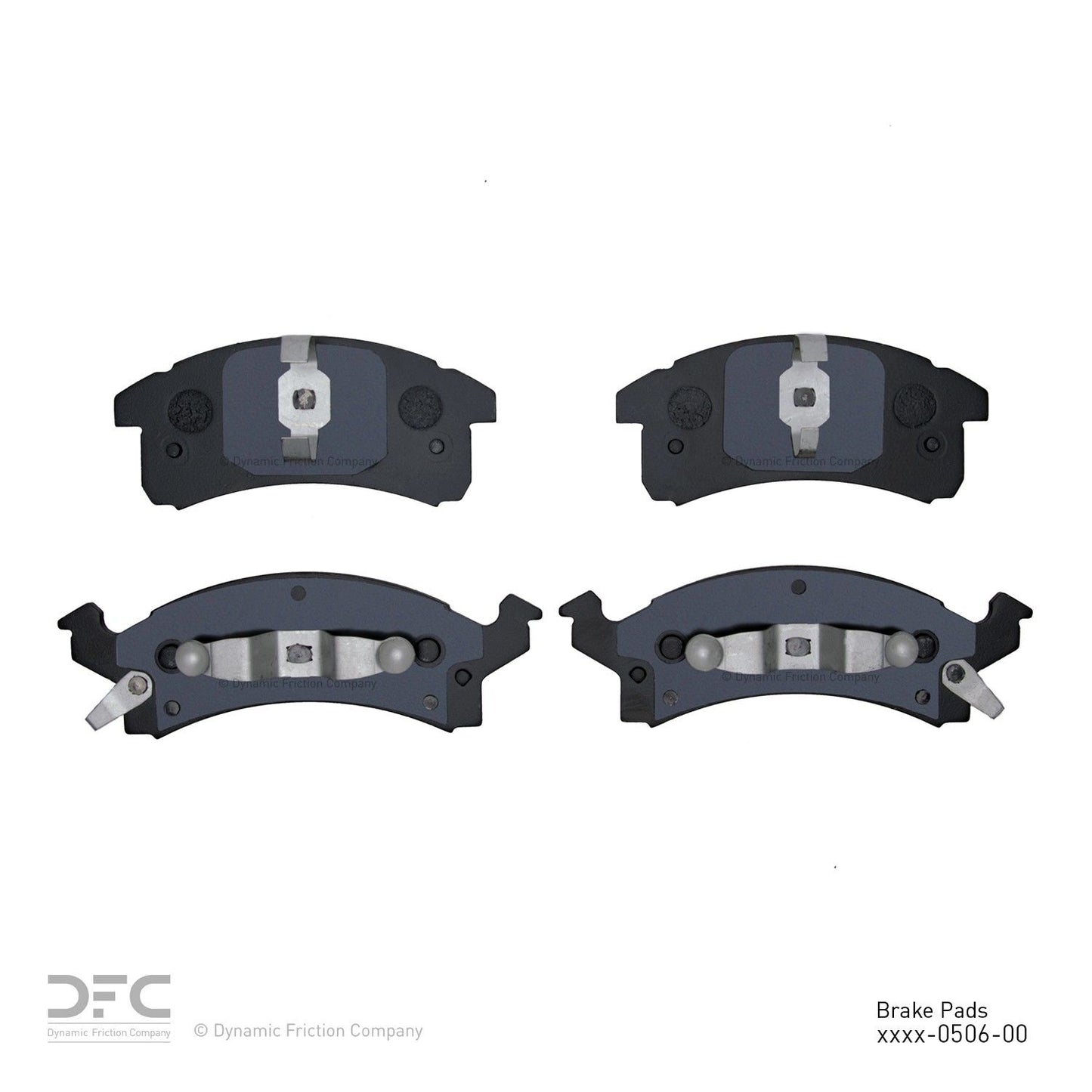 Dynamic Friction Company Disc Brake Pad Set 1551-0506-00