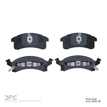 Dynamic Friction Company Disc Brake Pad Set 1551-0506-00