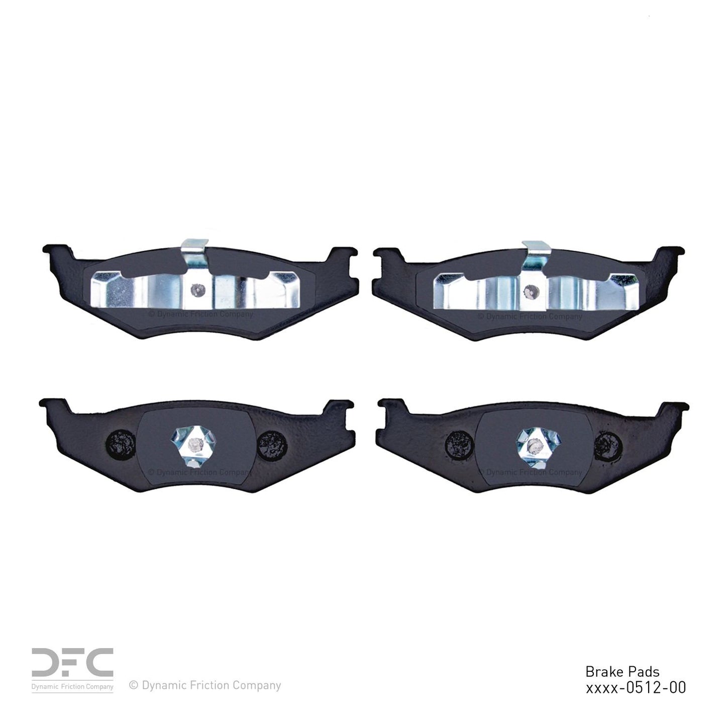 Dynamic Friction Company Disc Brake Pad Set 1551-0512-00