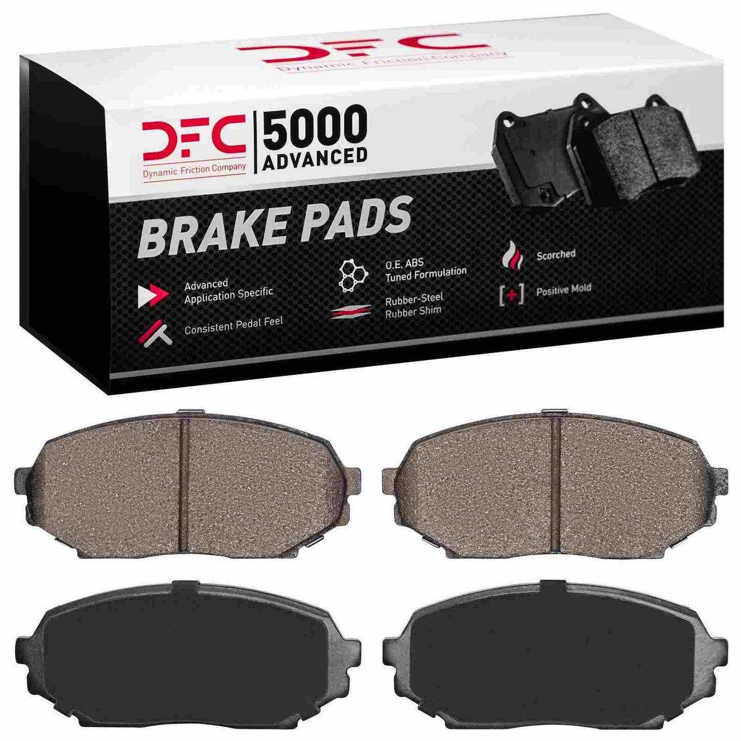 Dynamic Friction Company Disc Brake Pad Set 1551-0525-00