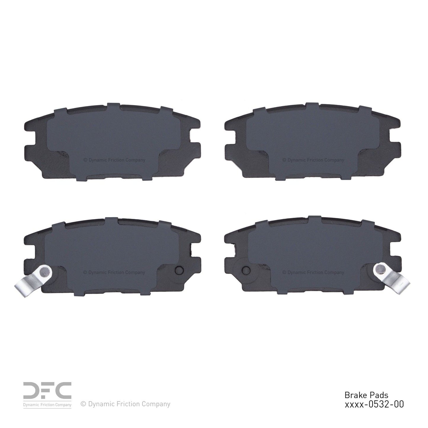 Dynamic Friction Company Disc Brake Pad Set 1551-0532-00