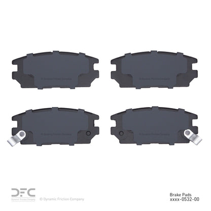 Dynamic Friction Company Disc Brake Pad Set 1551-0532-00