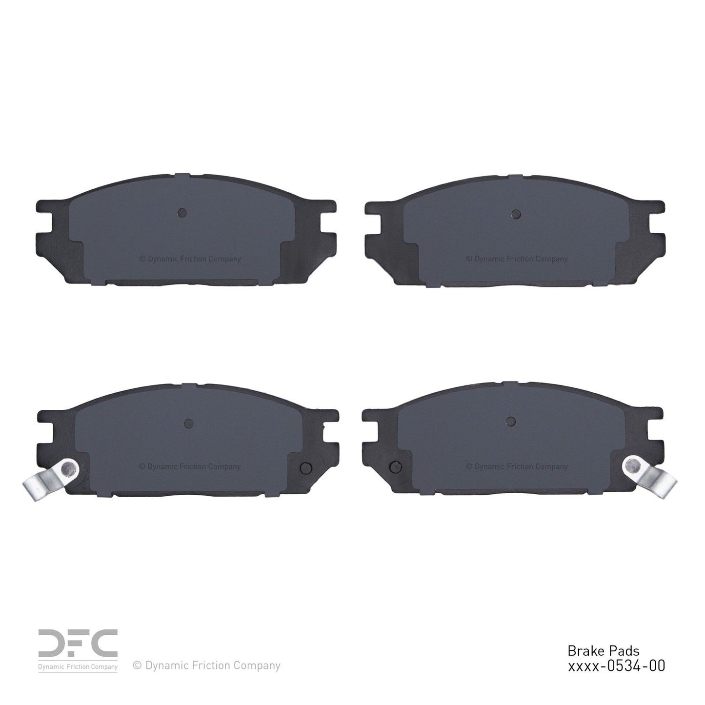 Dynamic Friction Company Disc Brake Pad Set 1551-0534-00