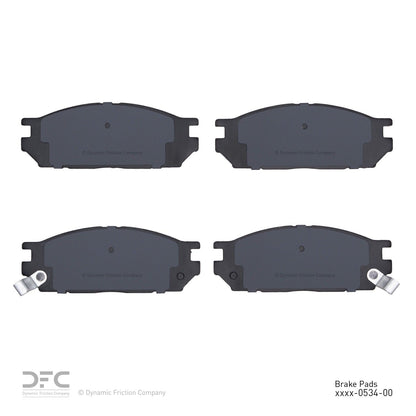 Dynamic Friction Company Disc Brake Pad Set 1551-0534-00