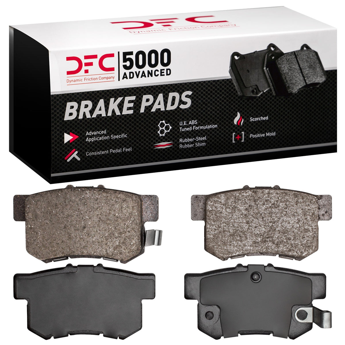 Dynamic Friction Company Disc Brake Pad Set 1551-0537-00