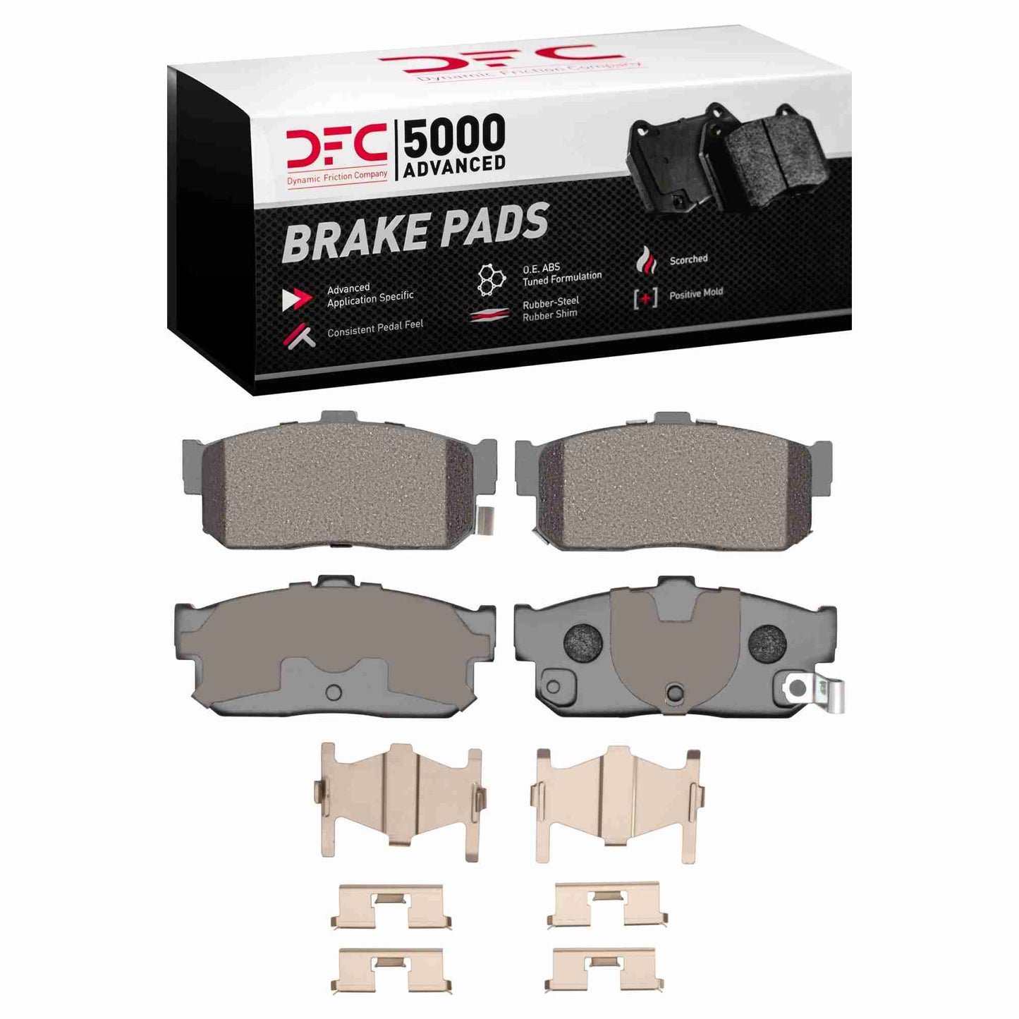 Dynamic Friction Company Disc Brake Pad Set 1551-0540-01