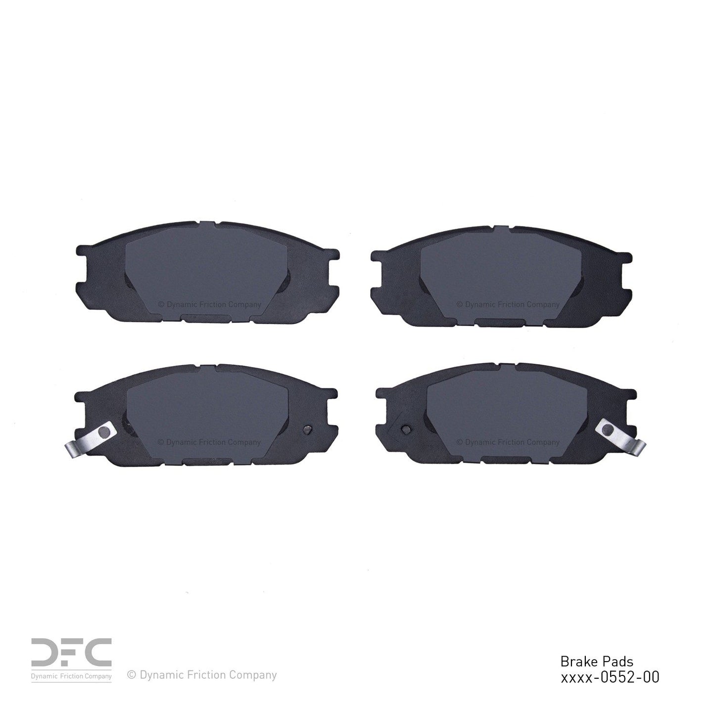 Dynamic Friction Company Disc Brake Pad Set 1551-0552-00
