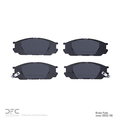 Dynamic Friction Company Disc Brake Pad Set 1551-0552-00