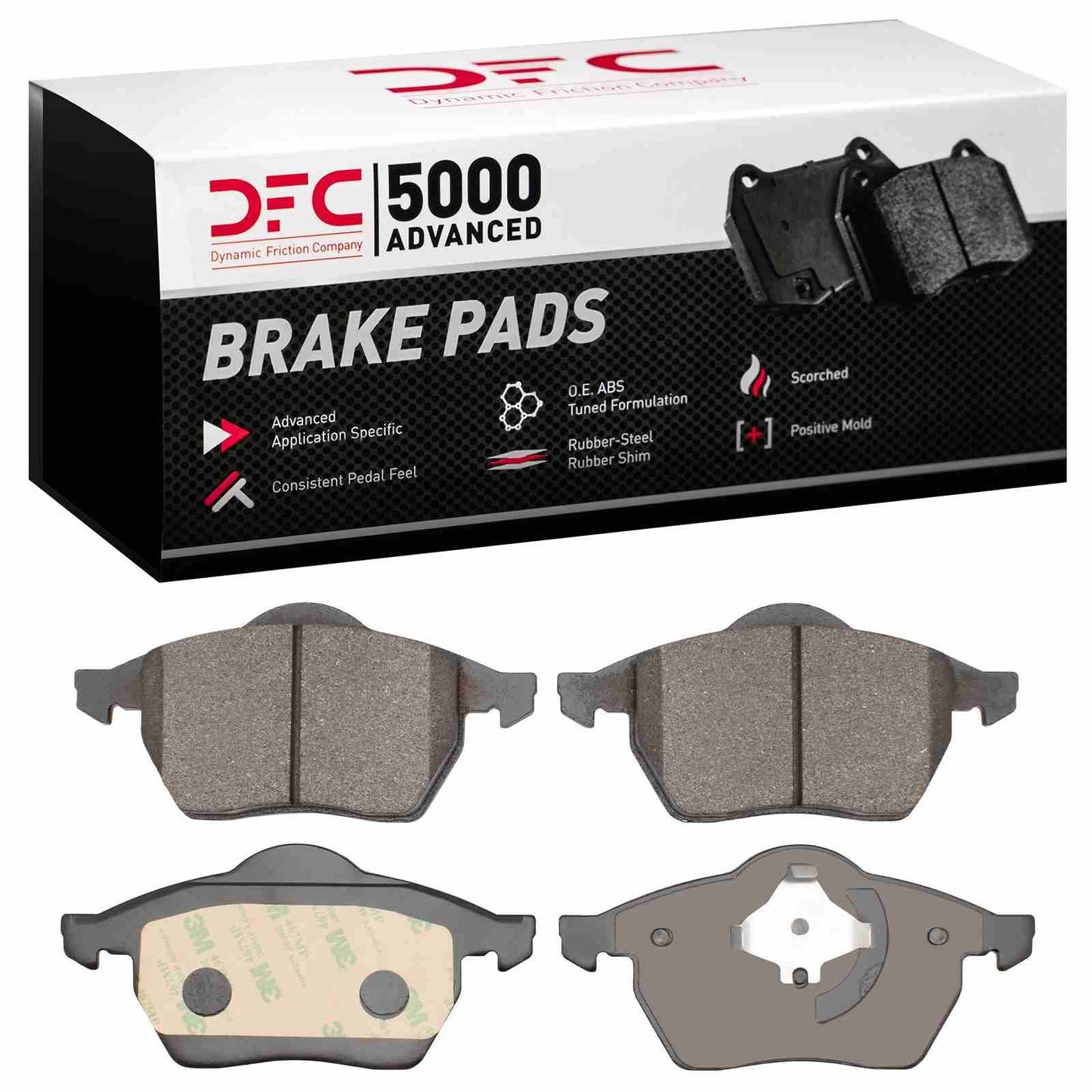 Dynamic Friction Company Disc Brake Pad Set 1551-0555-00