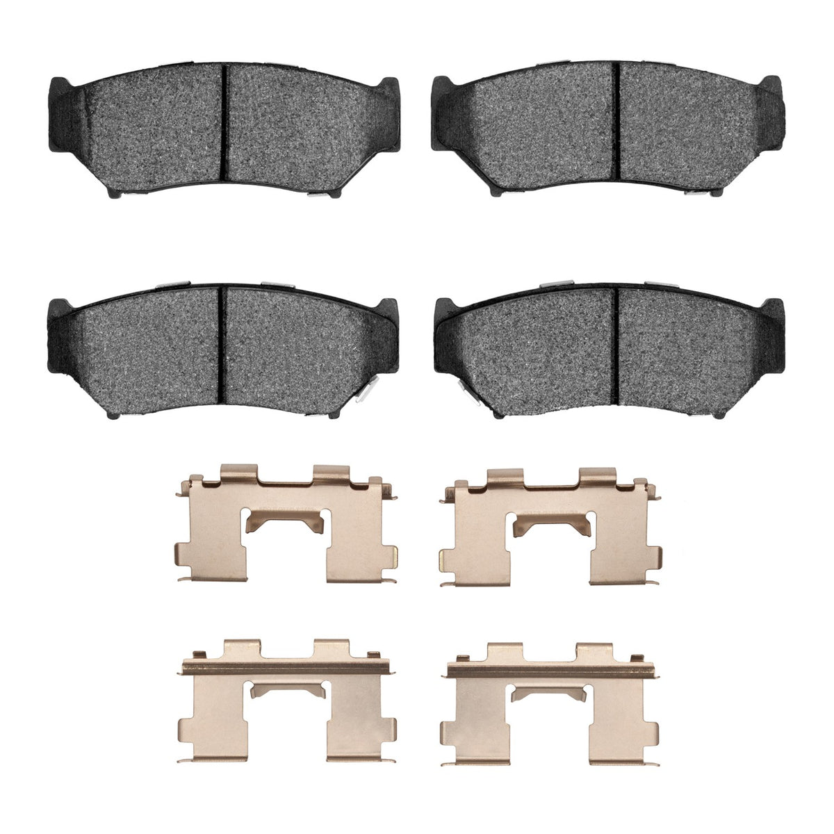 DFC 98-04 Chevrolet Tracker Front 5000 Advanced Ceramic Brake Pads and Hardware Kit 1551-0556-01
