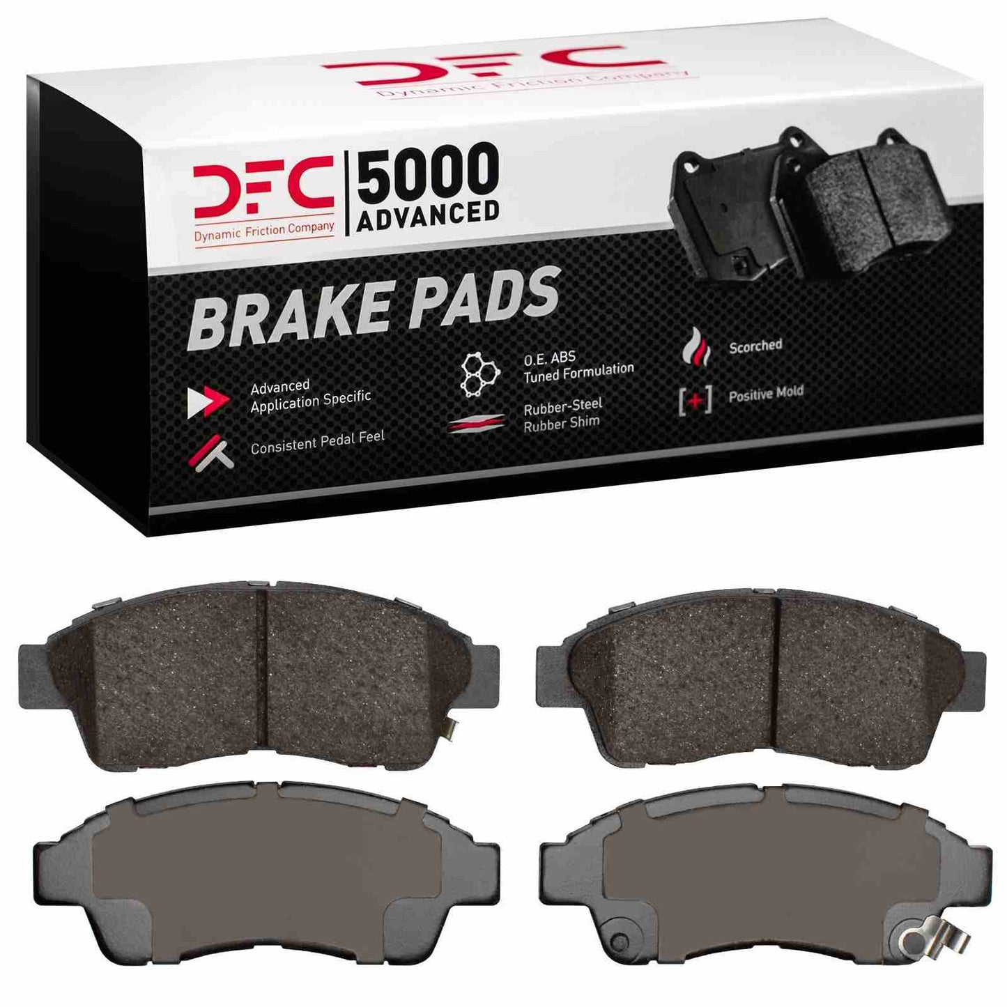 Dynamic Friction Company Disc Brake Pad Set 1551-0562-00