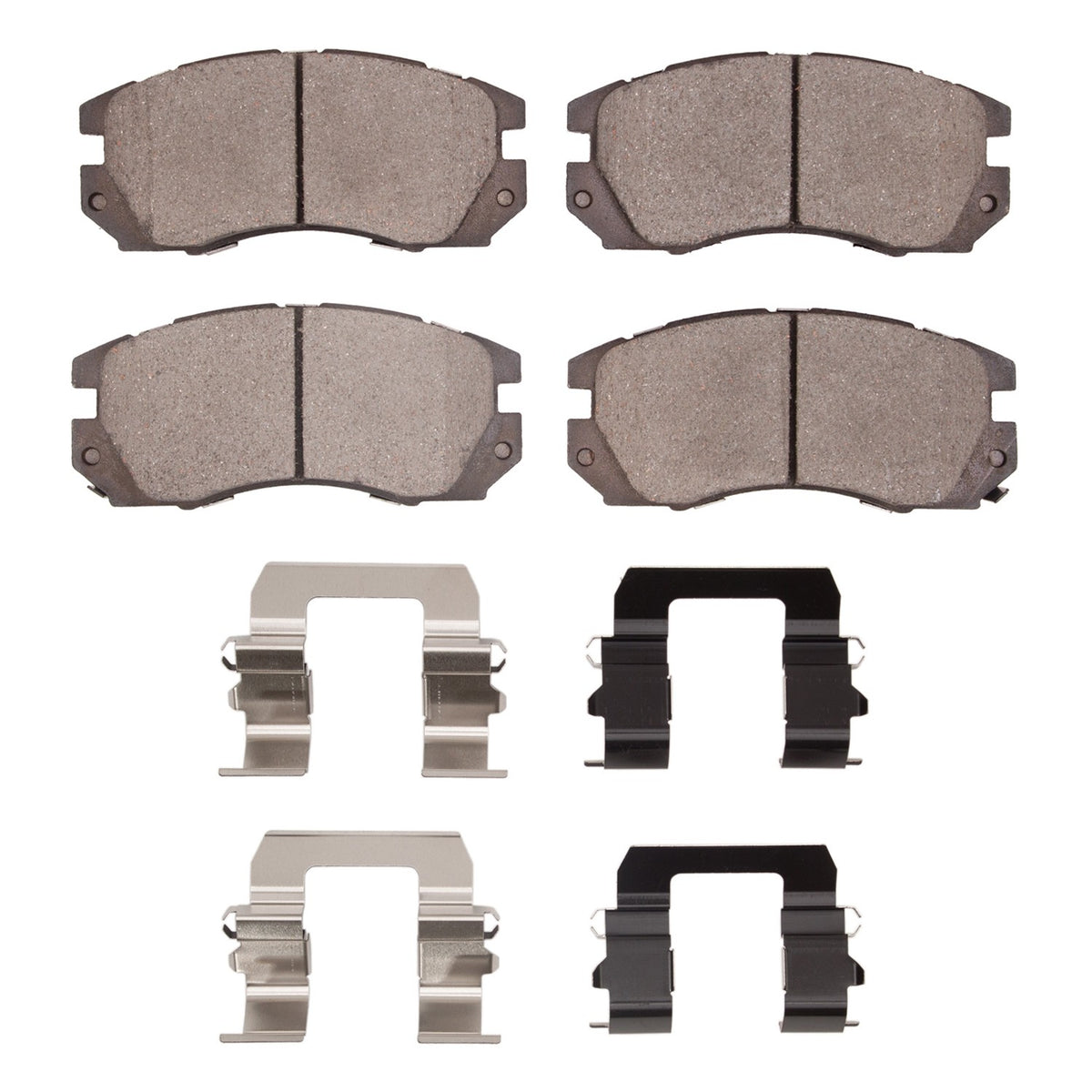 DFC 90-96 Subaru Legacy Front 5000 Advanced Ceramic Brake Pads and Hardware Kit 1551-0563-01
