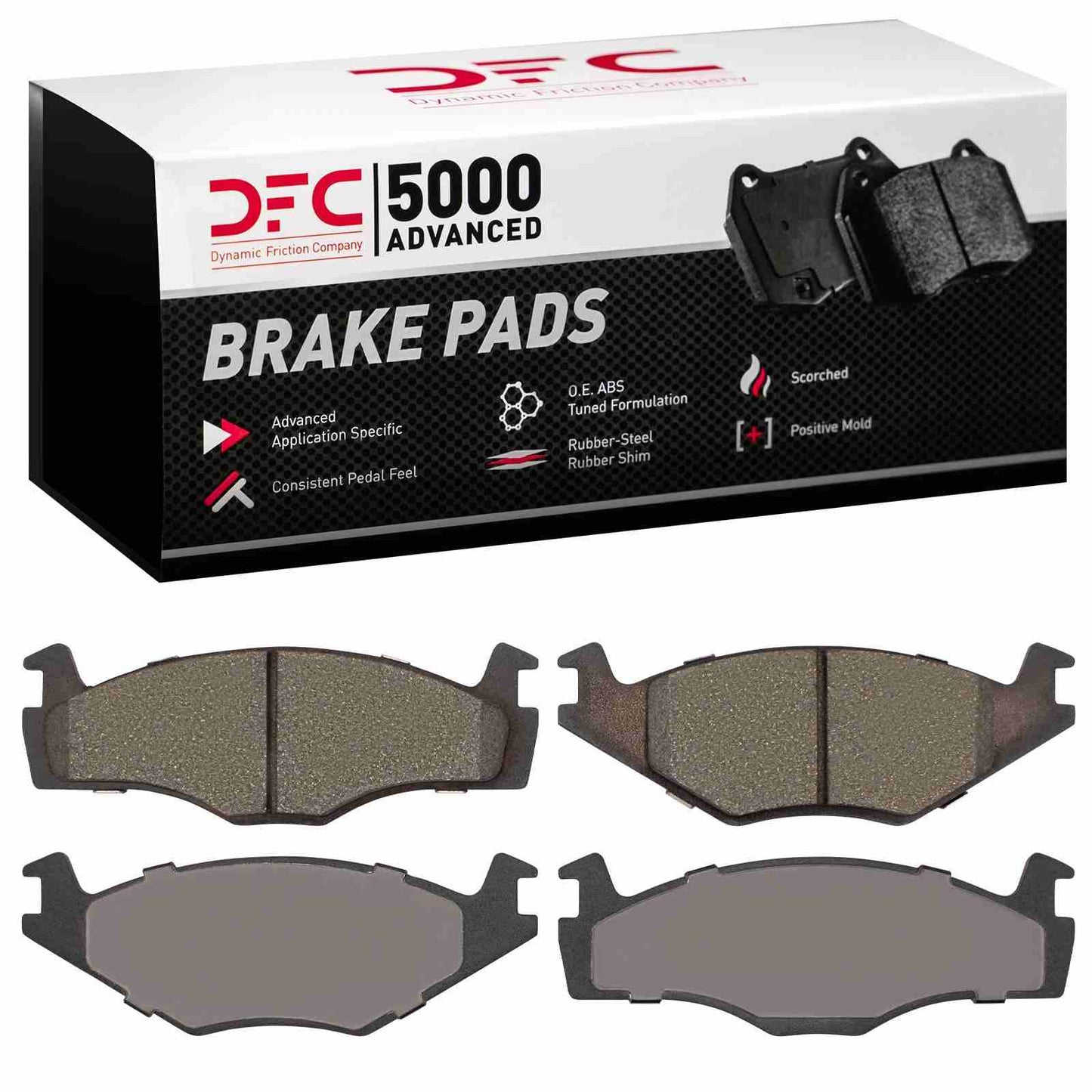 Dynamic Friction Company Disc Brake Pad Set 1551-0569-00