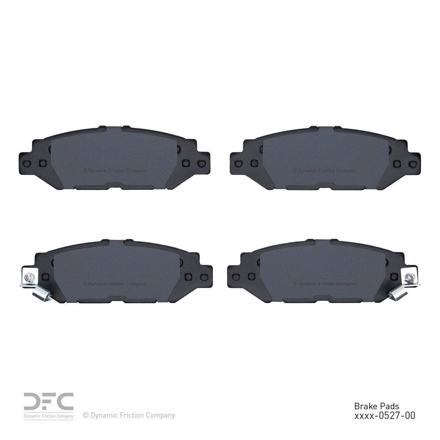 Dynamic Friction Company Disc Brake Pad Set 1551-0572-00