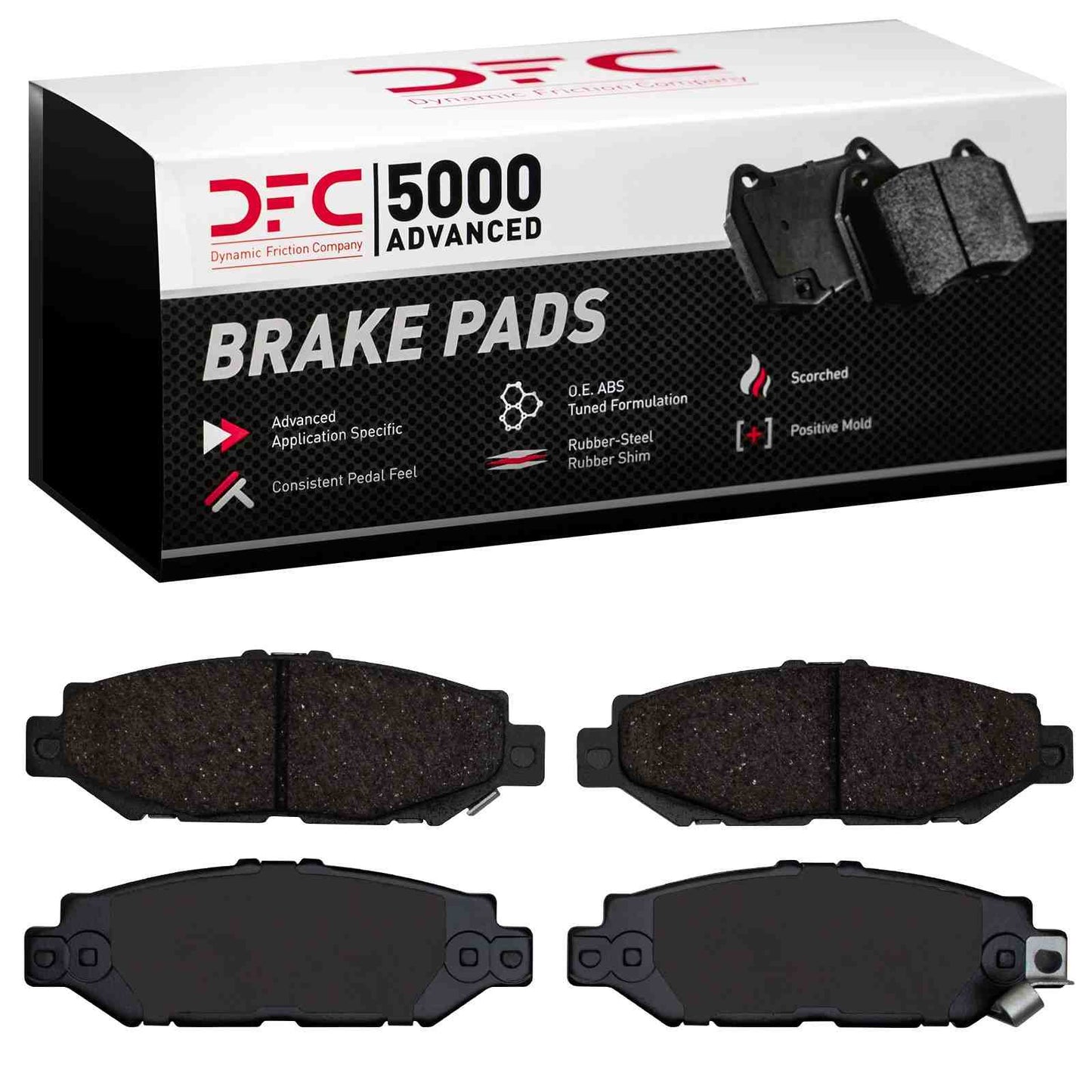 Dynamic Friction Company Disc Brake Pad Set 1551-0572-00
