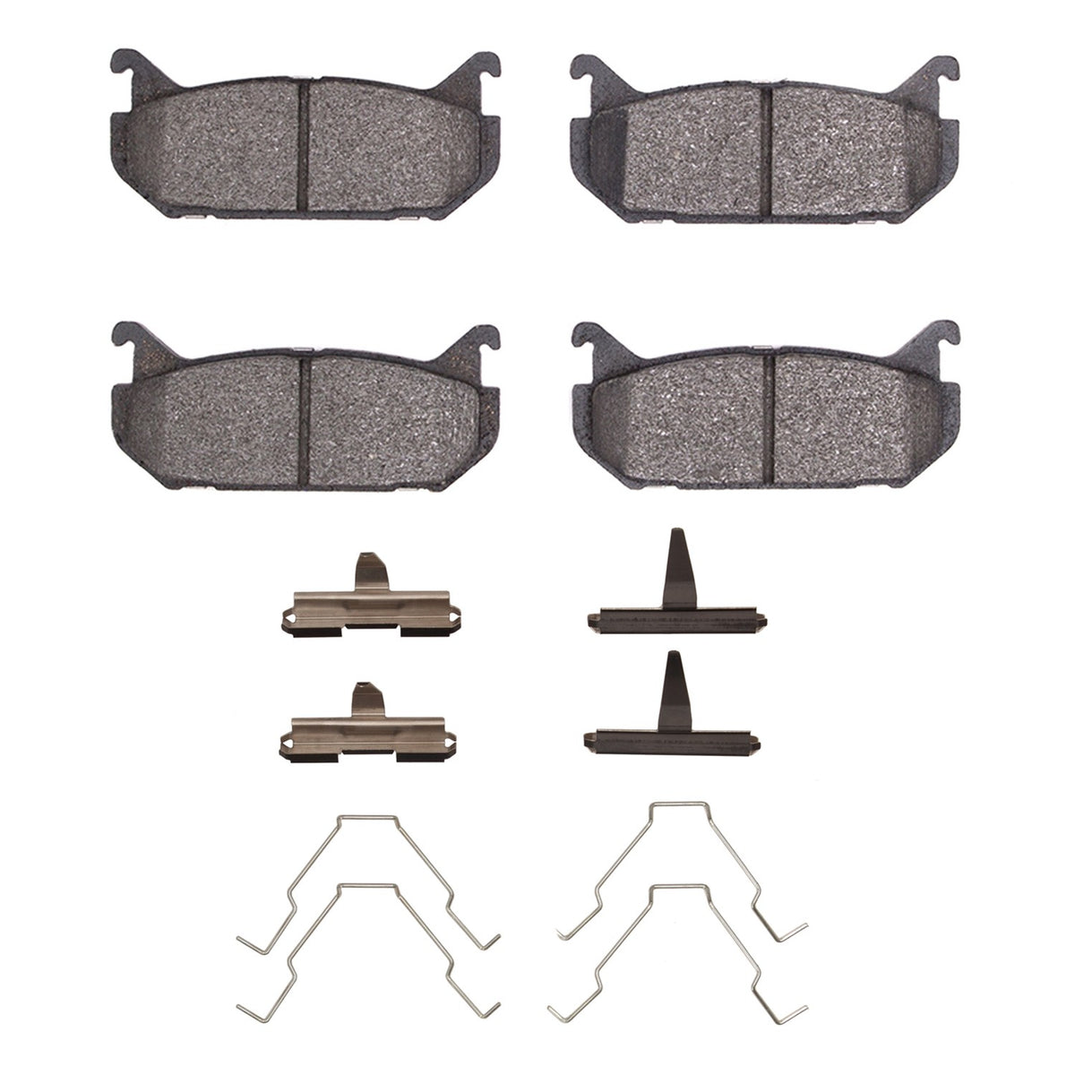 DFC 93-02 Ford Probe Rear 5000 Advanced Ceramic Brake Pads and Hardware Kit 1551-0584-01