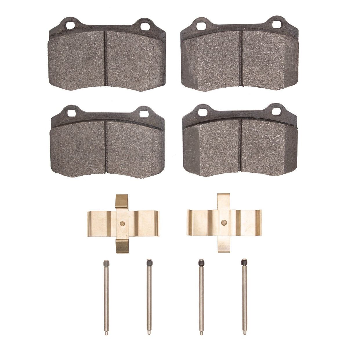 DFC 92-02 Dodge Viper Front 5000 Advanced Low Metallic Brake Pads and Hardware Kit 1551-0592-01