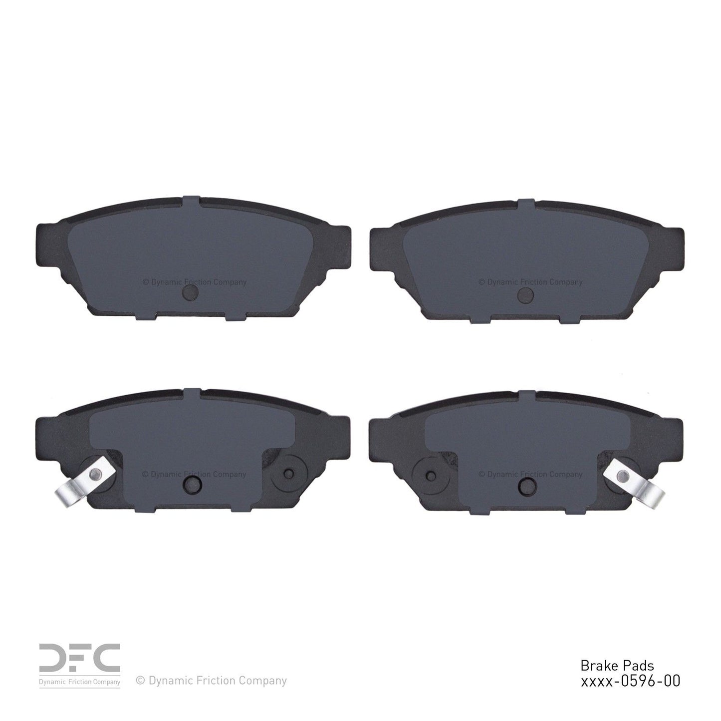 Dynamic Friction Company Disc Brake Pad Set 1551-0596-00