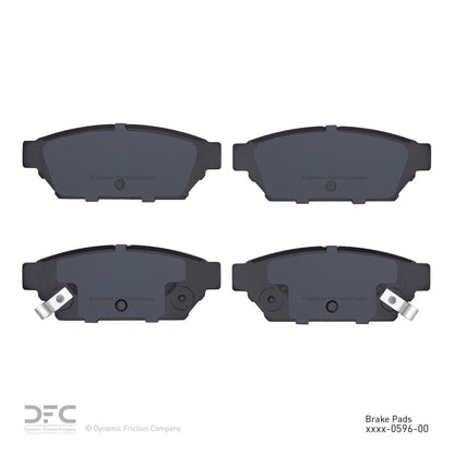 Dynamic Friction Company Disc Brake Pad Set 1551-0596-00