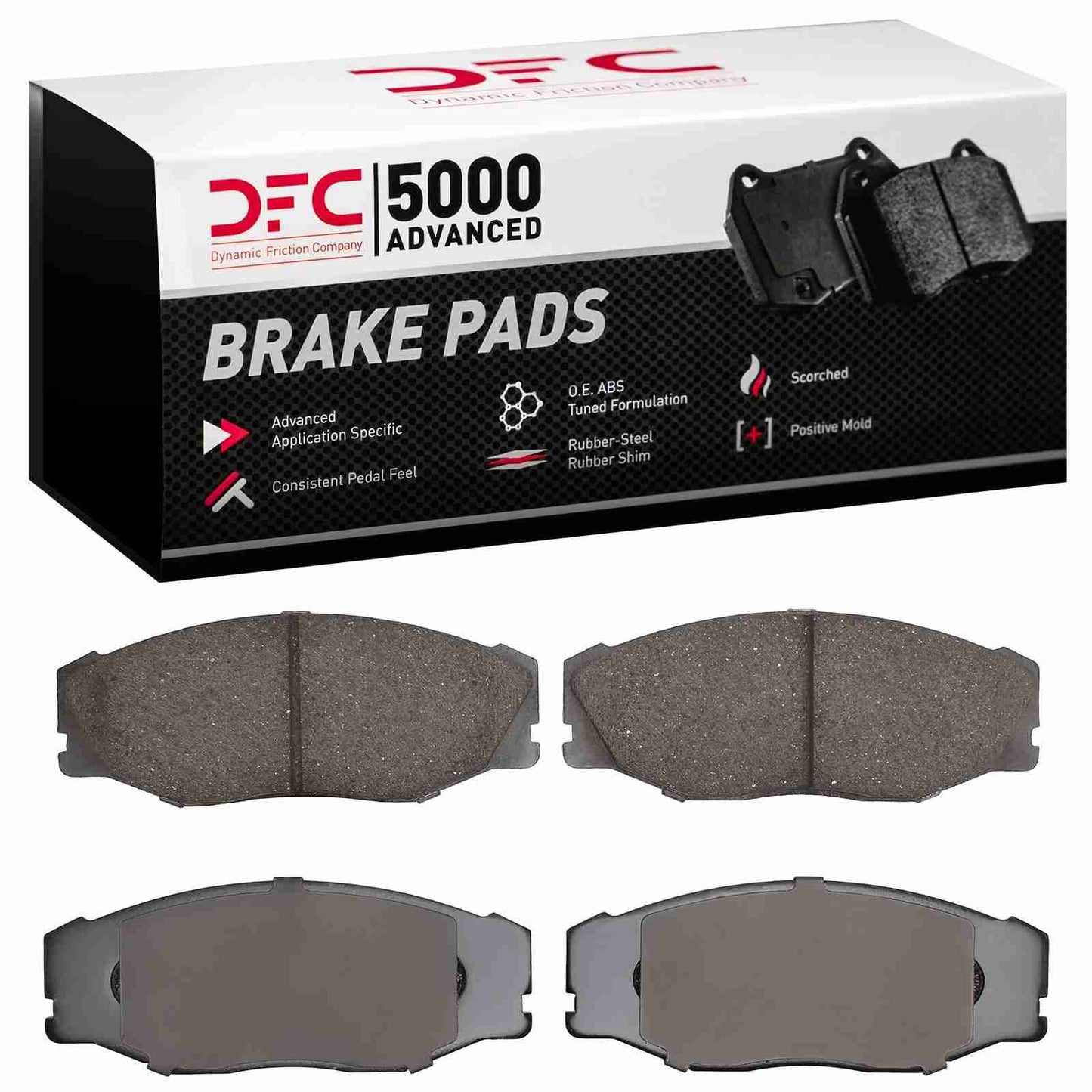 Dynamic Friction Company Disc Brake Pad Set 1551-0604-00