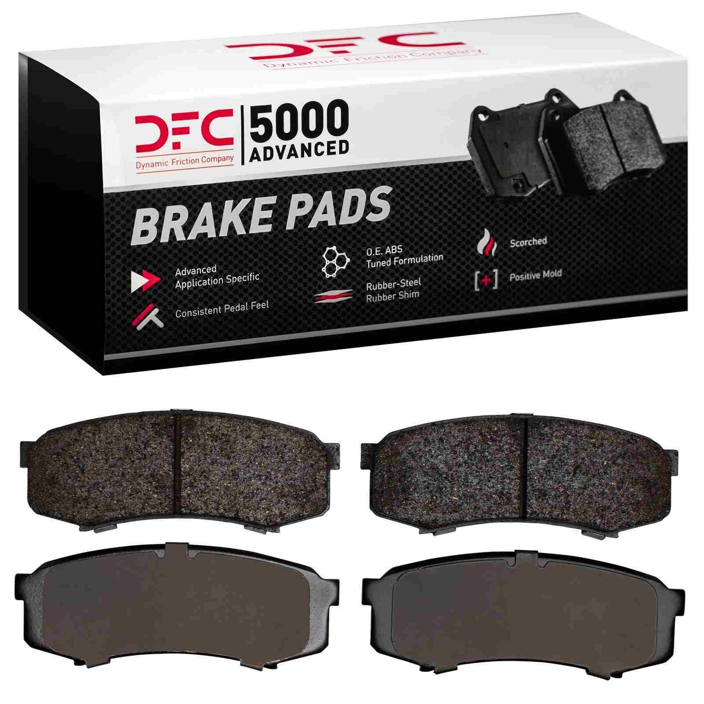 Dynamic Friction Company Disc Brake Pad Set 1551-0606-00