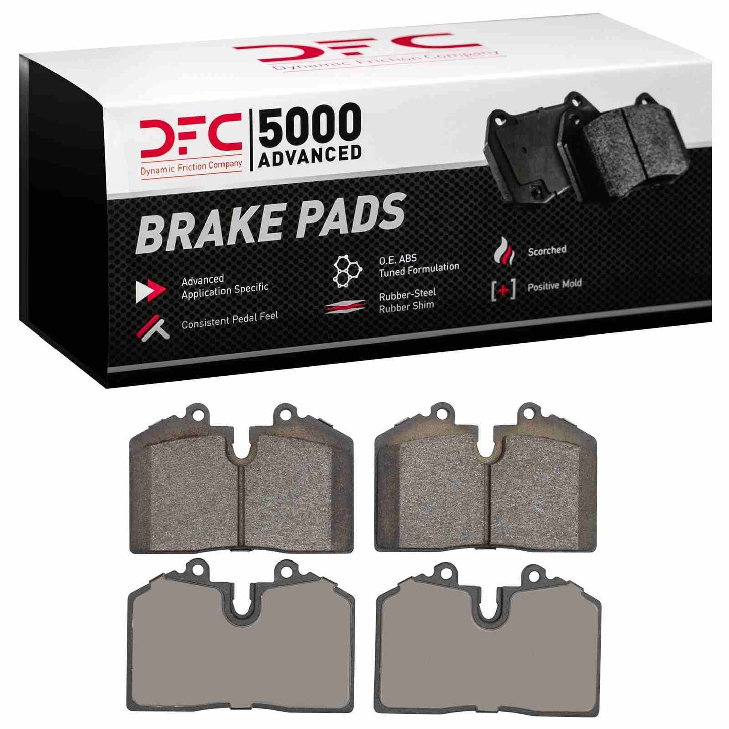 Dynamic Friction Company Disc Brake Pad Set 1551-0608-00